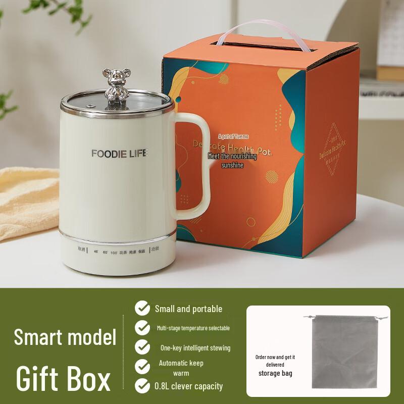 Triceratops 304 Stainless Steel Smart Portable Electric Kettle