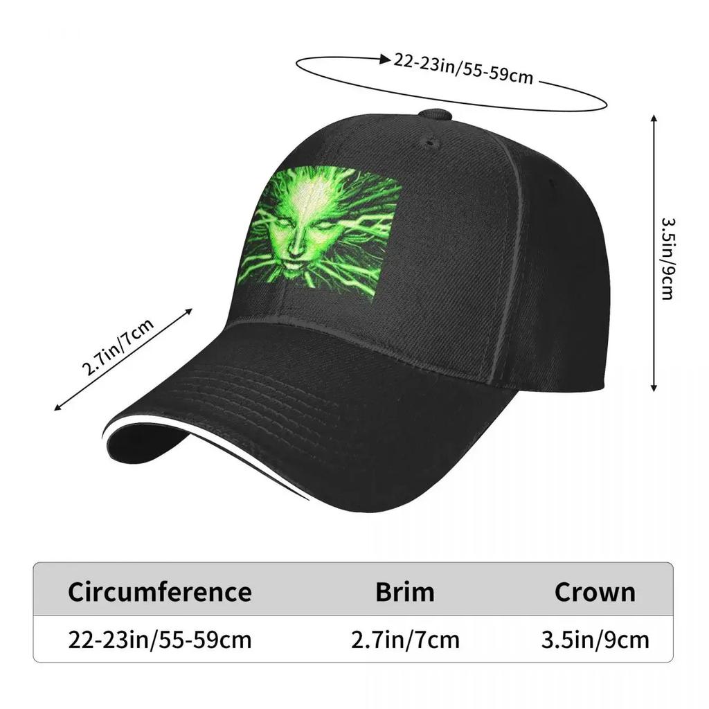SHODAN / System Shock Baseball Cap Snapback Cap Sunhat Uv Protection Solar Hat Hats Woman Men's