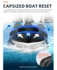 HJ808 High-Speed 2.4G Remote Control Speedboat with Lights, 25KM/h Racing Water Toy.