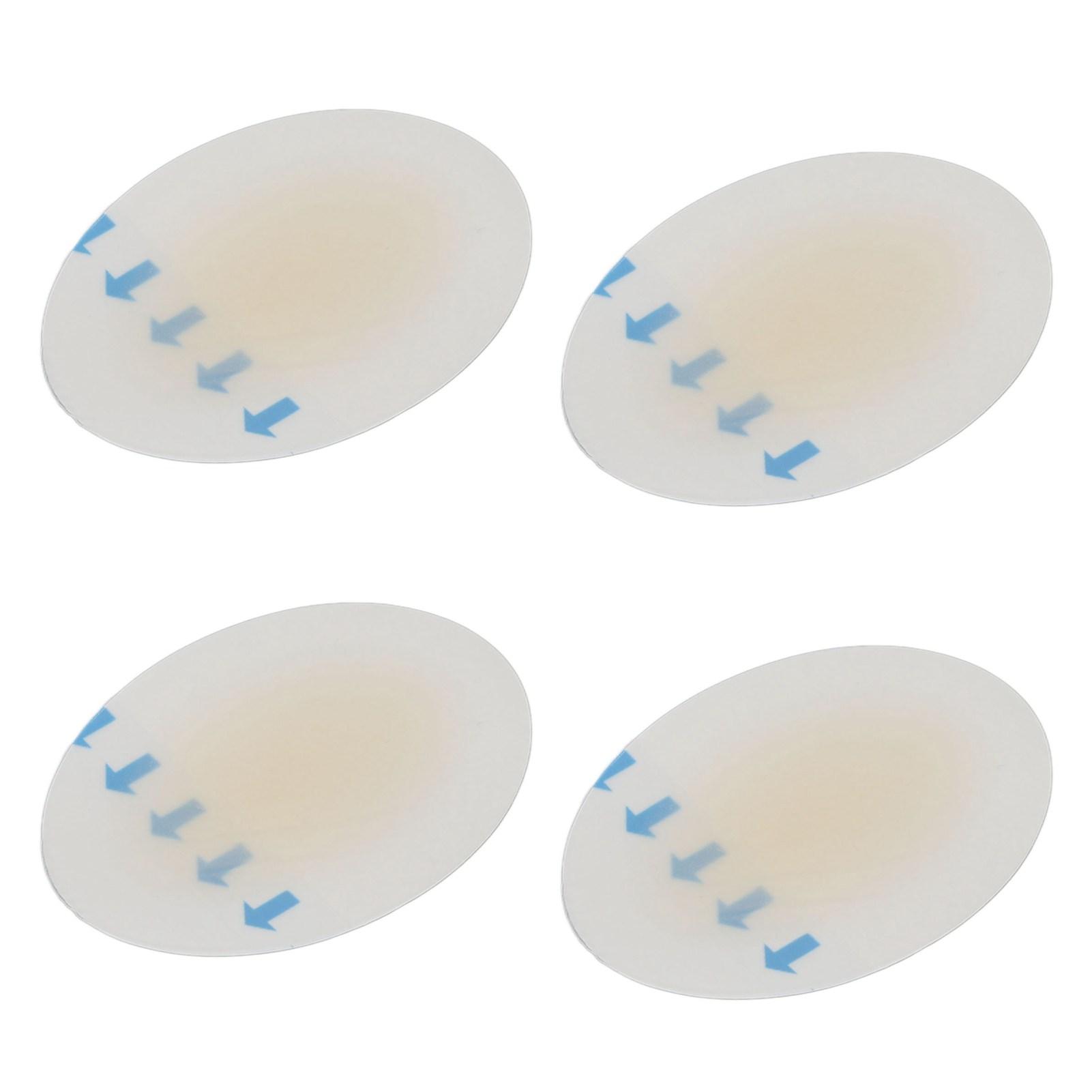 

12 наклеек, подушечки для мозолей, многофункциональные водонепроницаемые повязки для ног, пальцев ног, пяток, овальные, 5,5x3,7 см