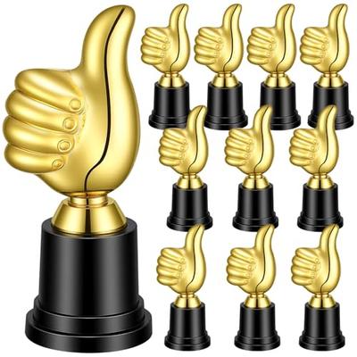 LIOOBO 12-Piece Winning Trophy Set, Fun Celebration Prizes, Awards, Events, Competitions, Sports, Parties, Kids, Students