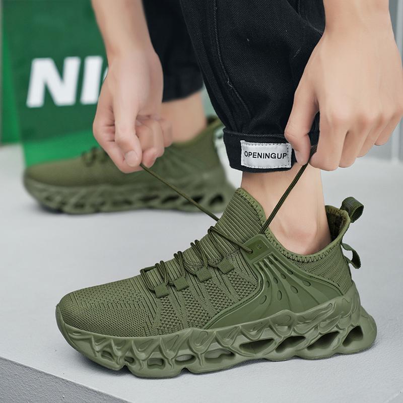 Boty pánské Tenisky Mužské ležérní Pánské Boty tenis Luxusní boty Trenér Závody Prodyšné Boty módní povaleči běhání Boty pro muže