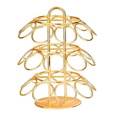 AD23-Coffee Pod Holder K Cup Holders Spins 360-Degrees Coffee Holder Coffee Pod Storage Compatible With K Cups (27 Pods)