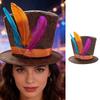 Cappelli Alti alla Moda Fasce per Capelli con Piccolo Cappello a Cilindro per Bambini e Adulti Raccolte Festiva Travestimento Cappello per Fotografia