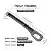 2pcs Car Seat Gap Filler Side Seam Plug Leak-proof Filling Strip For BMW Performance M2 M3 M4 X1 X3 X4 X5 E87 X7 E91 G20