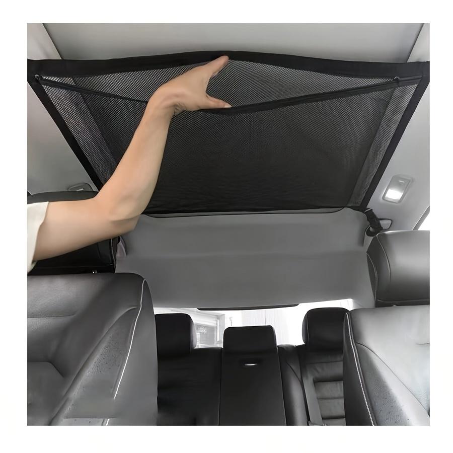 

Регулируемая сетка-органайзер для груза на потолок автомобиля, 31,5 x 21,6 дюйма, черная сетчатая сумка для хранения | Прочная тканевая сумка, сумка-органайзер для крыши автомобиля 1pc