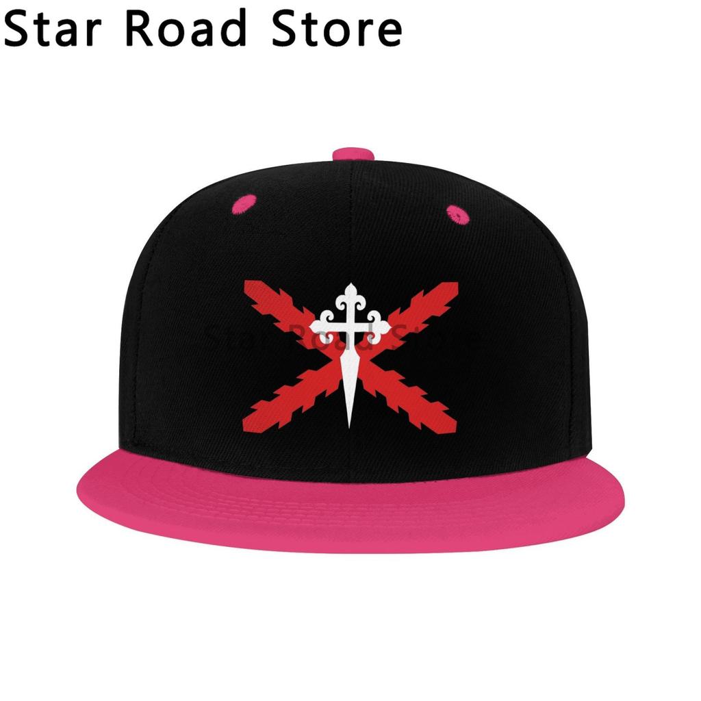 Spanish Empire Baseball Caps Spain Hats Imperio Travel Burgundy Hispanic Catholic Monarchy Cross Flags hat Unisex Unisex Trucker Cap