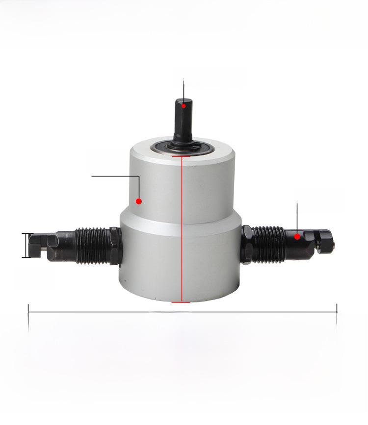 Ferăstrău electric de tăiat tablă cu două capete de 160 A