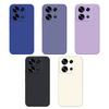 Shockproof Soft TPU Lanyard Case For Xiaomi Redmi Note 14 13 12 11 Pro 5G Note 14 13 Pro Plus Solid Color Silicone Phone Cover