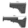 Ryohin Buhin UBR Gen.2 Collapsible Stock for M4 Series Electric Guns, Replica Rifle Stock, Polymer, Extendable, with Storage Space
