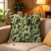 Military Camo Pillow Covers Cartoon Sofa Decorative Home Double-sided Printing Short Plush Cute Cushion Cover