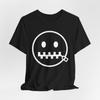 Emoji Zipper Face Funny T Shirt Tee Meme