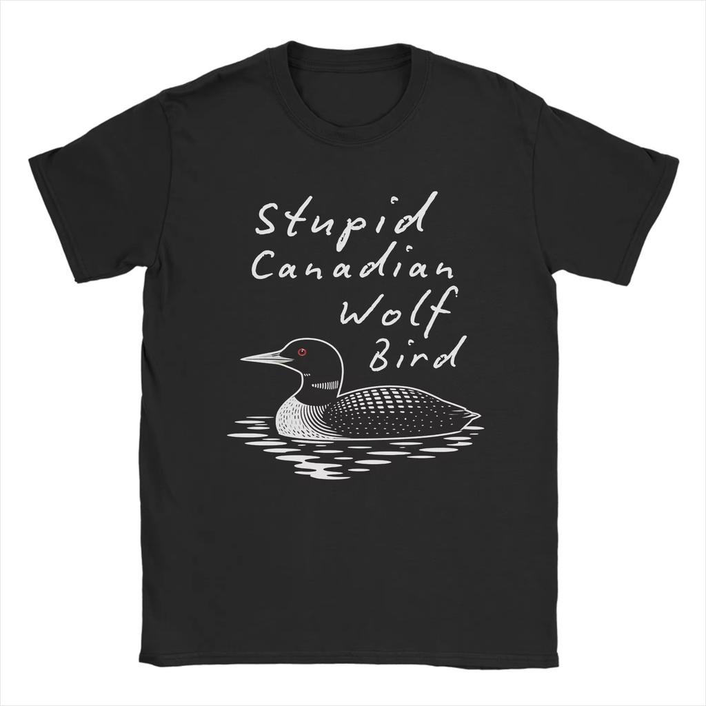 Men's T-Shirts Stupid Canadian Wolf Bird Ilya Rozanov Heated Rivalry Amazing Cotton Tee Shirt Short Sleeve T Shirts O Neck To...