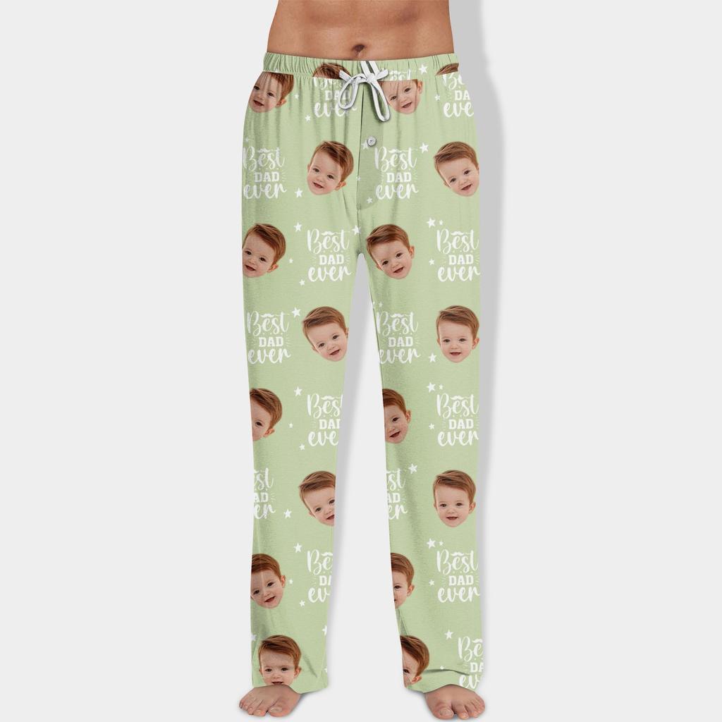 Erkekler Allover Baskılı Ev Pantolonu Uyku Pijama Pantolonu Uzun Pantolon Pijama Pantolonu Yoga Pantolonu