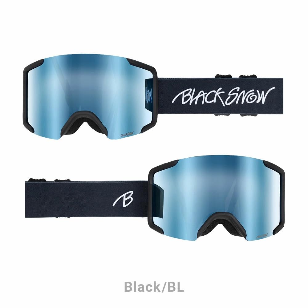 Taiki Sato Snowboardbrille BLACKSNOW BS25EFGG05 D Black Snow [BLACK SNOW] Herren