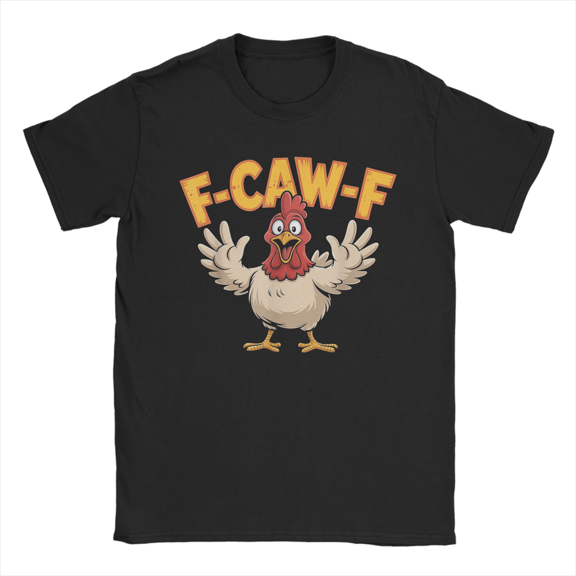 Funny Chicken FCawF Graphic T-shirt XXXL