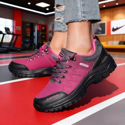 Women Sneakers Outdoor Waterproof Hiking Shoes Non-Slip Casual Walking Shoes Luxury Brand Comfort Footwear Women Climbing Boots