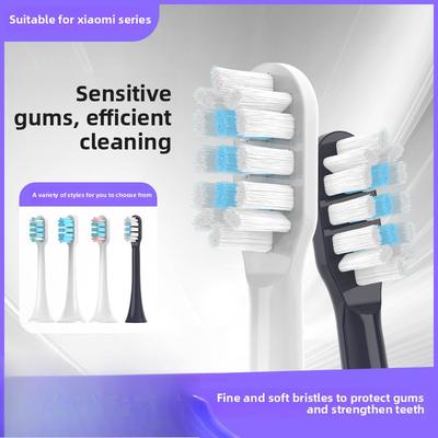 Adapted To Xiaomi Electric Toothbrush Replacement Head with Copper and Copper-free Hair Planting Universal T300t500 Rubber Adult Brush Head