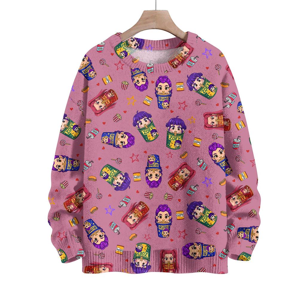 Sweatshirts For Women Knit Sweater Cute Shirt Fall Crewneck Pullover Tops