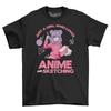 Anime and Sketching Girls T-Shirt Mens Womens Tees Top Women's Top Gift For Adult Novelty Shirt