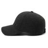 Men's Hats Autumn and Winter Middle-aged and Elderly Thickened Ear Protectors and Warm Peaked Caps Outdoor Woolen Cold-proof Dad Cotton Hats