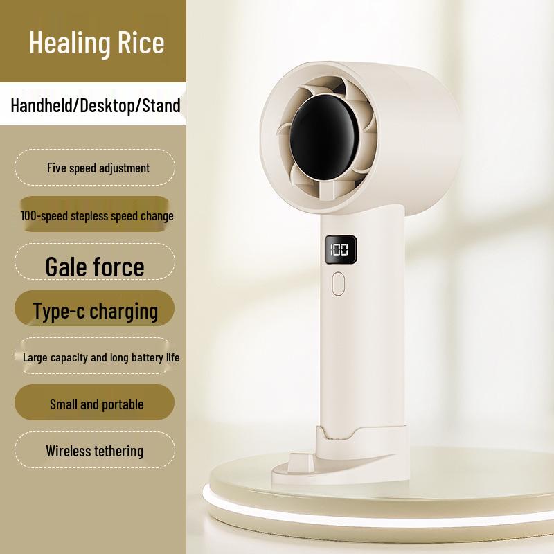 Portable USB Rechargeable High Power Mini Fan for Indoor/Outdoor Use