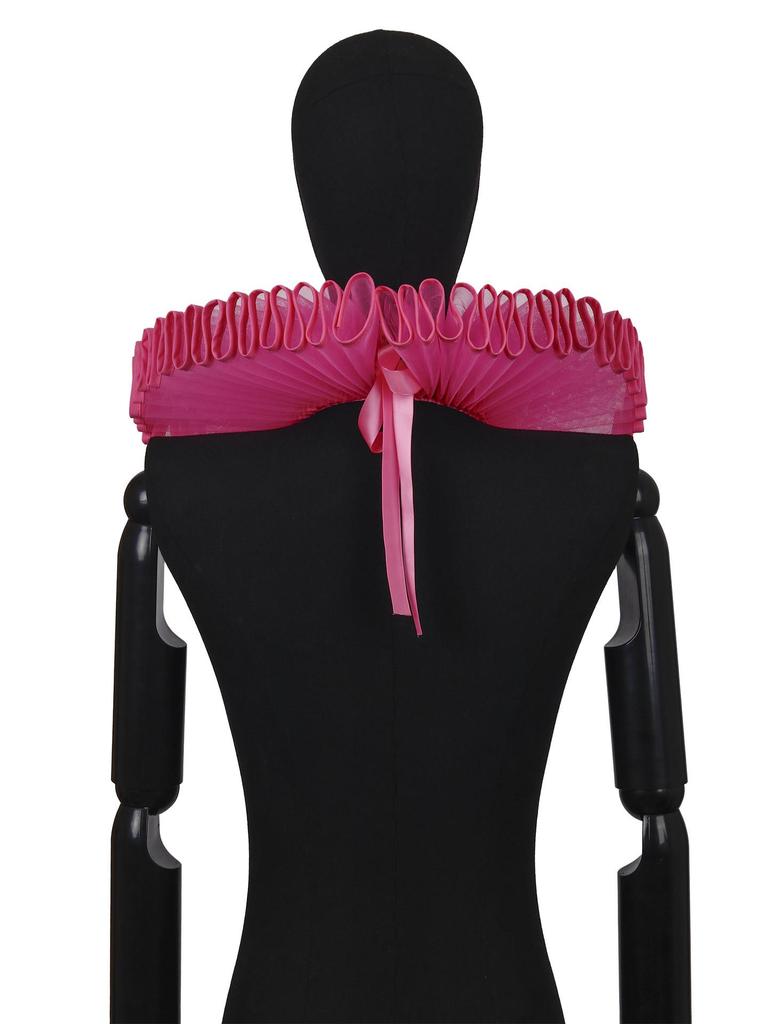 Aristocratic Literary Fake Ruff Collar - Colorful Retro Exaggerated Portrait Prop