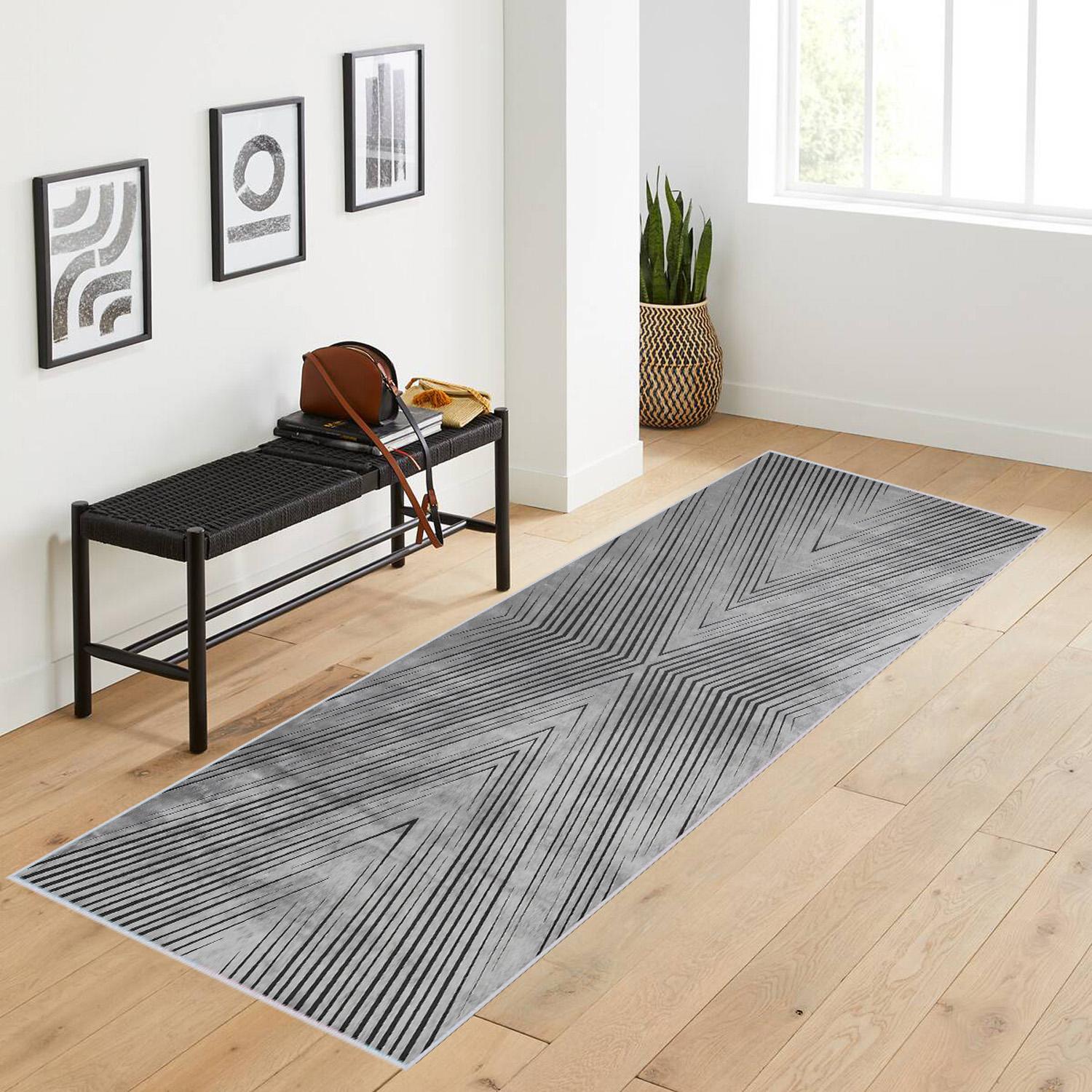 

Rovigo Home Моющийся ковер с набивным рисунком RVGHOME1763 50X80 серый