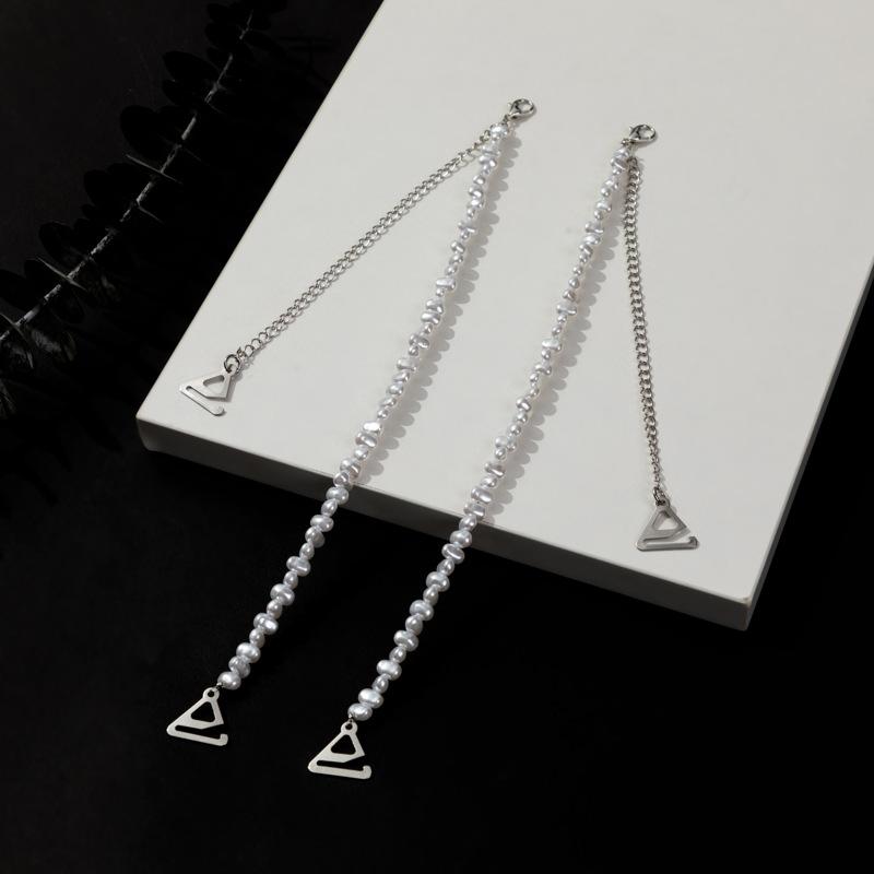 1 Pair Adjustable Bra Straps with Exposed Pearls Elegant Detachable Clear Bra Strap Chains for Women Elegant Lingerie Accessory
