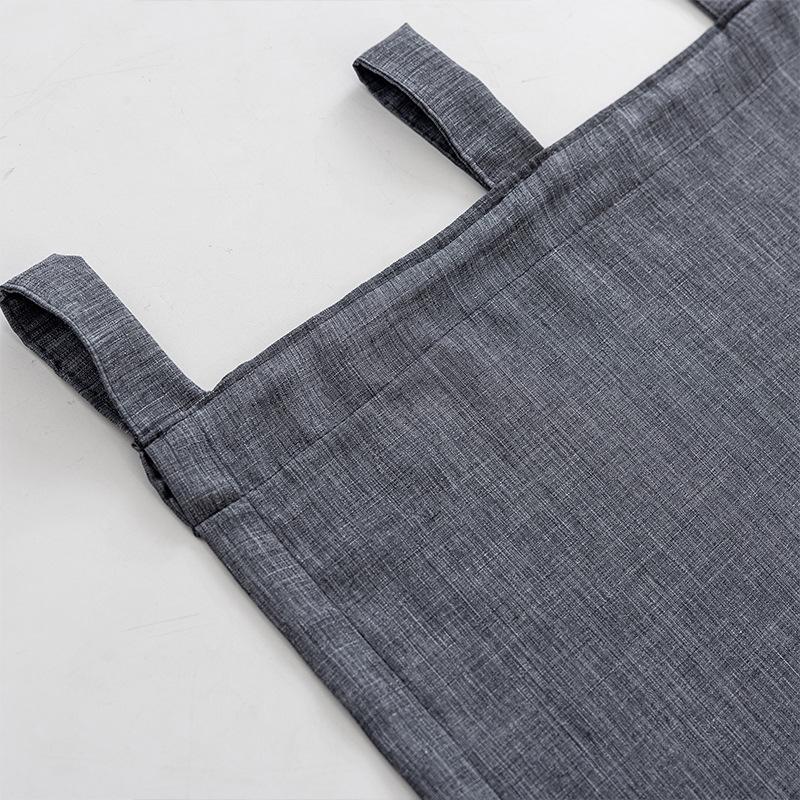 Custom European & American Linen Semi-Shade Curtains for Hotels & Guesthouses