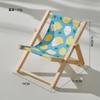 Cartoon Beach Style Dollhouse Chair Ornament Eco-Friendly Phone Stand Doll Display Home Desktop Decoration Office Accessories