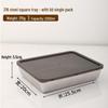 Camellia 316 Stainless Steel Fresh-keeping Container