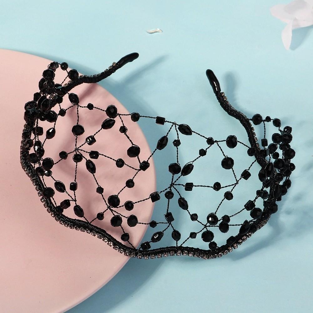 Handmade Sparkling Rhinestone Tiara Wedding Headpieces Bride Hair Bands Headdress