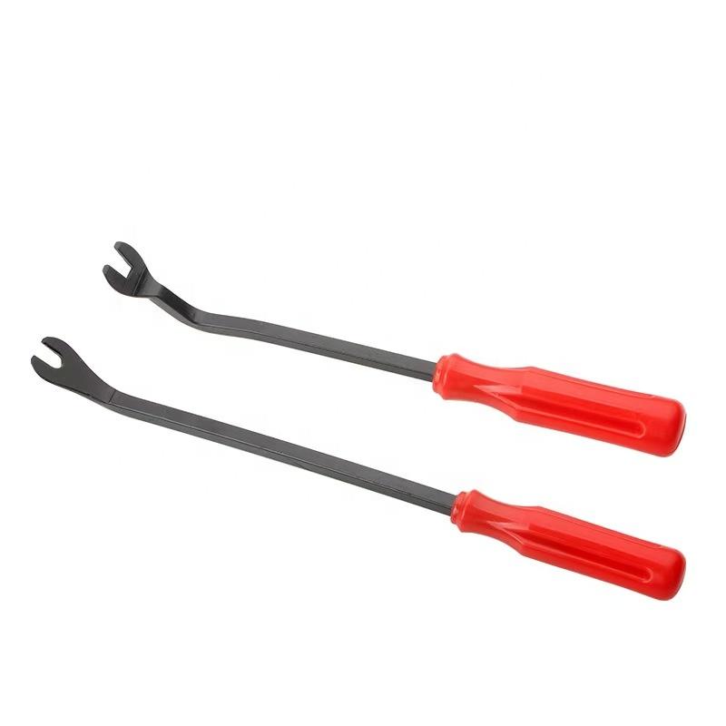 Car Panel Fastener Puller Kit Durable Auto Plastic Clip Rivet Remover Tool красный