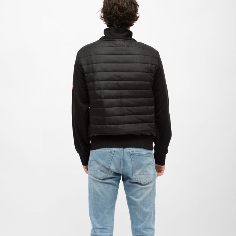 Veste de mi saison doudoune navy bi matiere Homme LOTTO