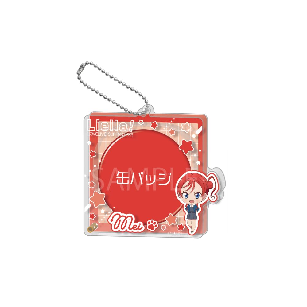 

Love Live Superstar Йонеяма Мэй Акриловый кейс для значка 07.