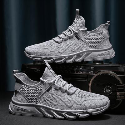 Fashion Men's Shoes 2024 Casual Sports Shoes Light Sports Shoes Outdoor Breathable Men's Beige Shoes Men's Trainer Men's Running Shoes