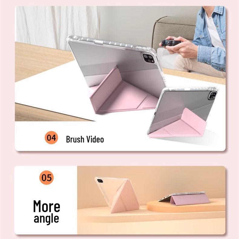 Protective Acrylic Case with Pen Slot for Huawei MatePad 11.5s Tablet - Anti-Bend 11" Shell