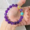 10Mm Autumn And Winter Natural Royal Amethyst Design Bracelet Bracelet.