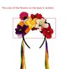 Faixa de Cabeça com Design de Flor de Caveira Para Festa de Halloween Leve Confortável Aro de Cabelo Faixa de Cabelo Única Acessório de Cabeça para Cosplay