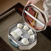 High-end Gift Box Business Portable Set, One Pot of Four Cups, Business Trip Car Travel Tea Set Business