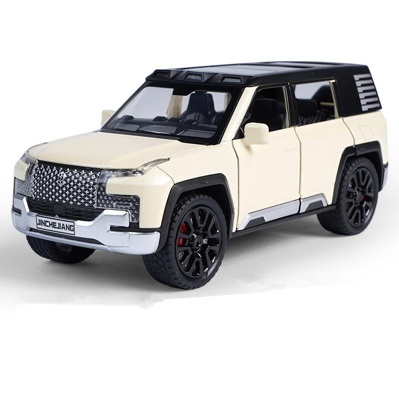 1/32 BYD Look Upat U8 SUV-Legierungsautomodell aus Druckgussmetallspielzeug Geländewagenautomodellsimulation Ton und Licht Kindergeschenk