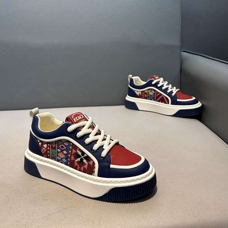 Men's Shoes Summer Viral Trends Sports Casual Board Shoes Breathable Platform Ins Trend Versatile Niche Tide Shoes