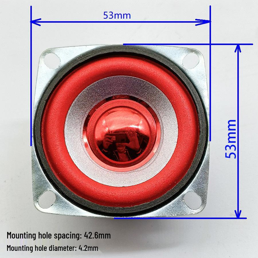 

2 External Magnet Full-Range Speaker, 4 Ohm, 3-5W, 53mm