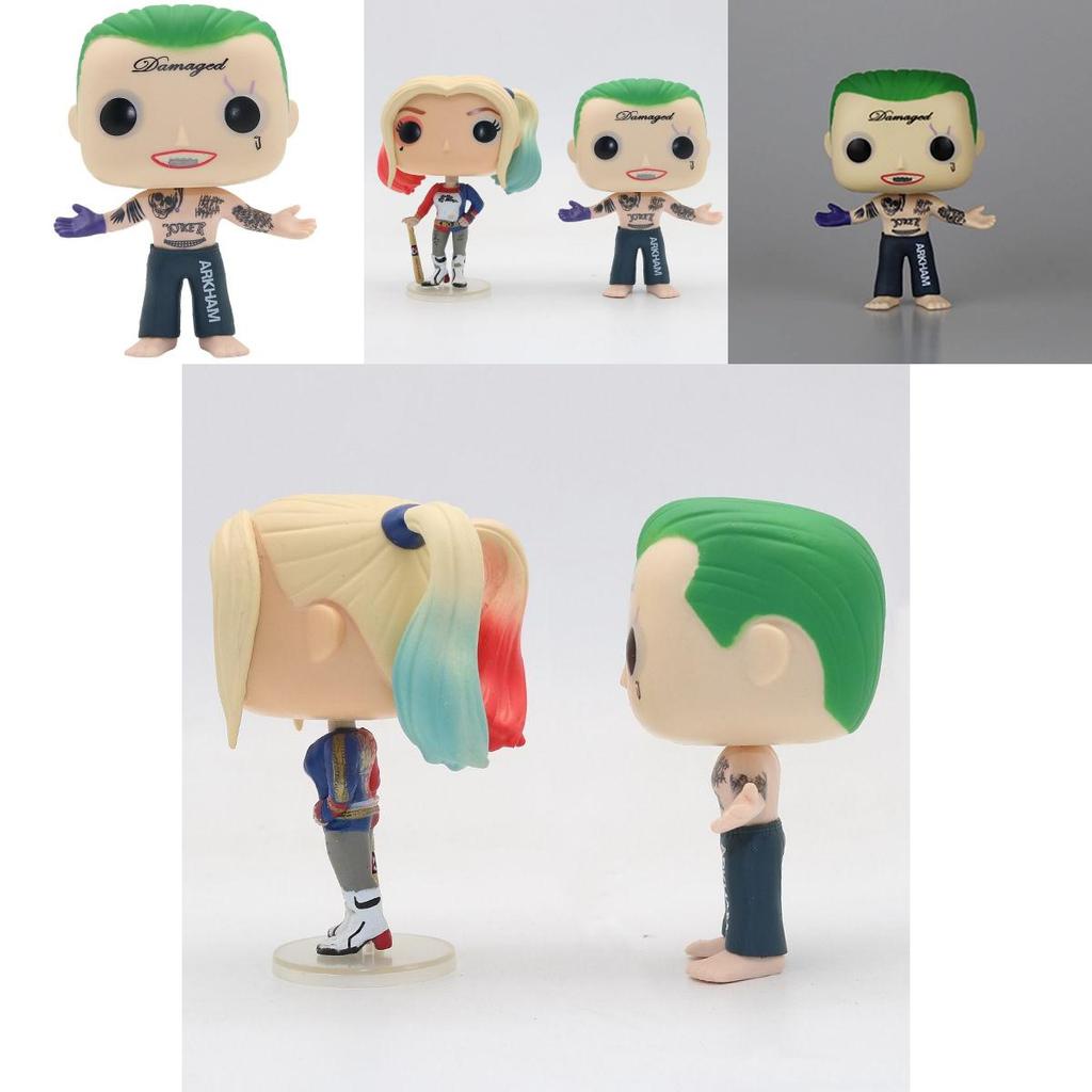 Premium Suicide Squad Joker und Harley Quinn Pop Action Figur Modell Spielzeug Sammlung