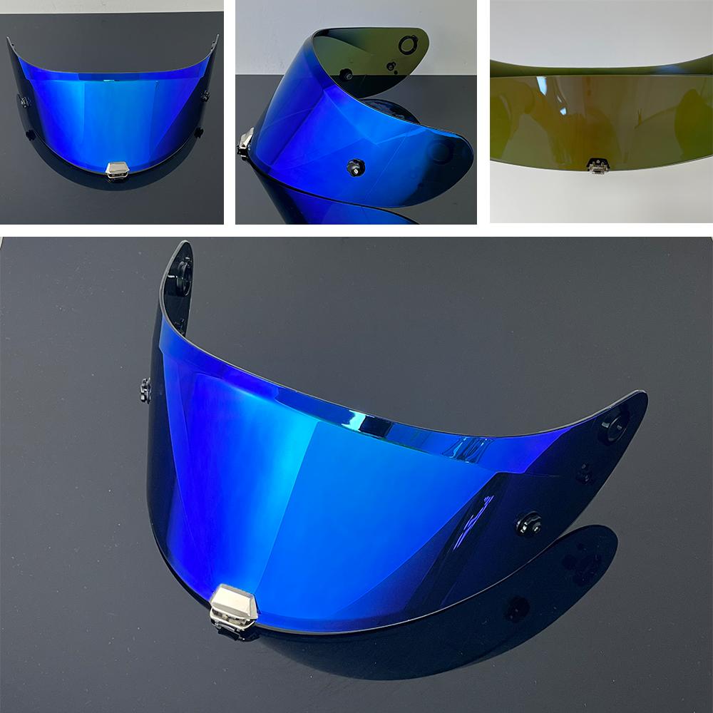 Rpha11 HJ26 Rpha 70 St Helmet Visor Shield for HJC Dustproof Windproof Sunscreen Shield Electroplated Visor Film Anti Fog