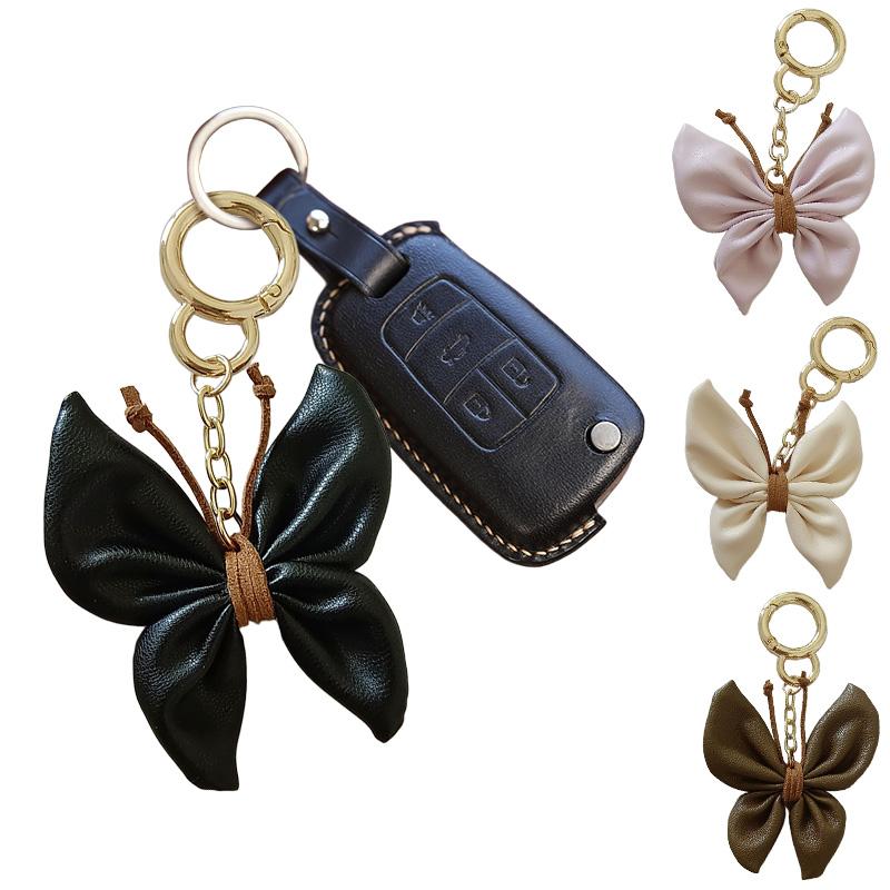 

1 шт. подарочная мягкая сумочка кулон бабочка искусственная кожа женская мода автомобильный брелок подвески брелок насекомые