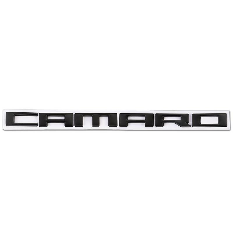 3D CAMARO Letter Auto Stickers Achterklep Embleem Badge Voor Chevrolet Camaro Equinox Traverse Montana Silverado TrailBlazer Suburban