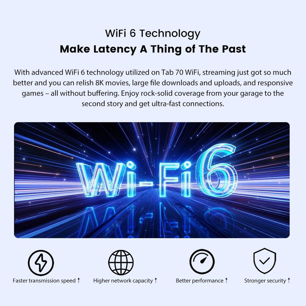Refurbished Blackview Tab 70 WiFi 10.1 inch 6580mAh Android Tablet 3GB+64GB Storage