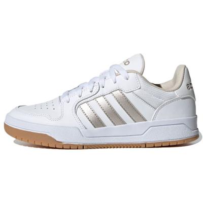 Neo Entrap Cuir Confortable Polyvalent Chaussures de Skate Basses Baskets Unisexe Blanc Platine FY5296